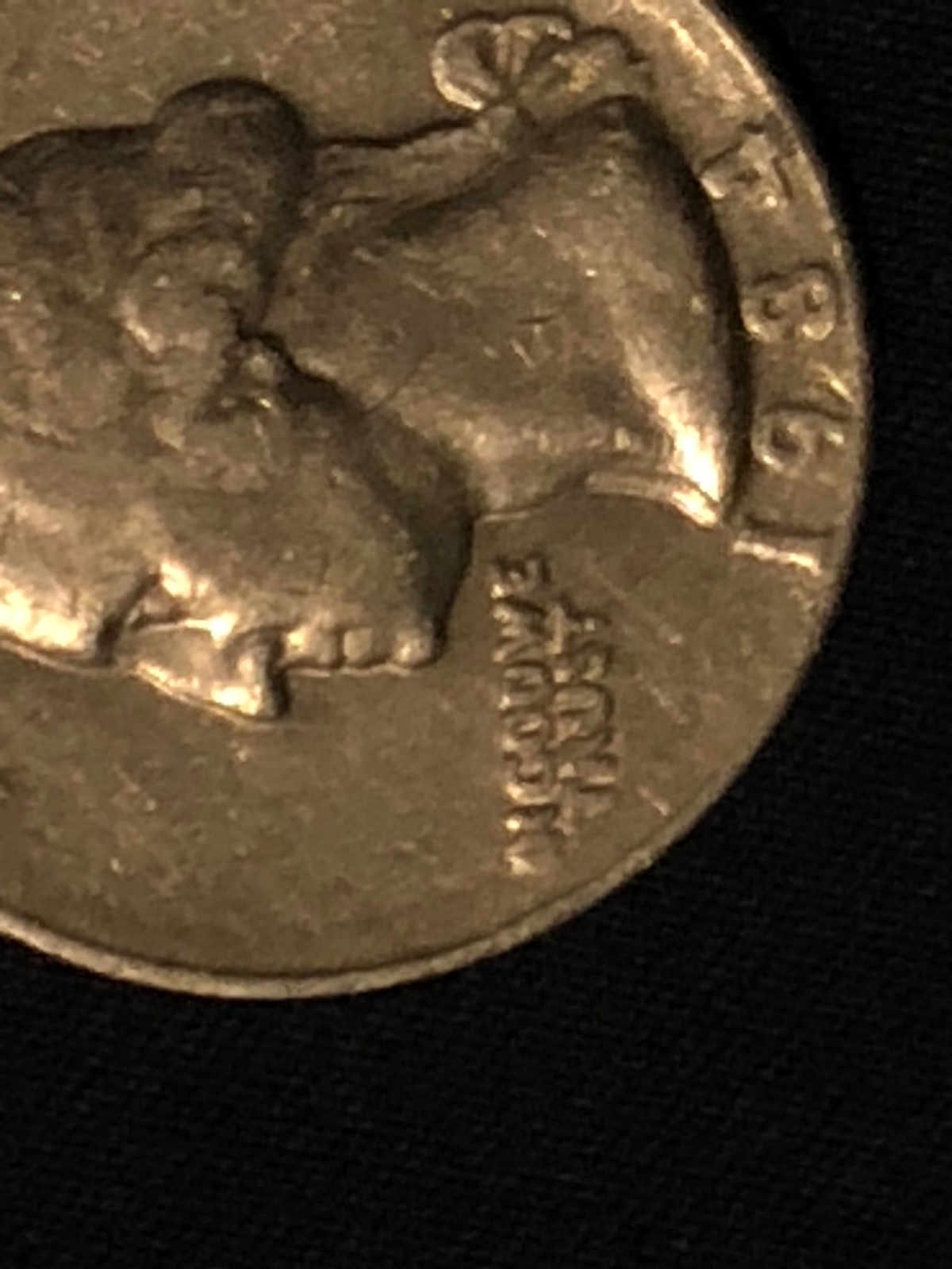 1984-P-Quarter-Maybe-Damage-From-A-Welder-Need-Opinion